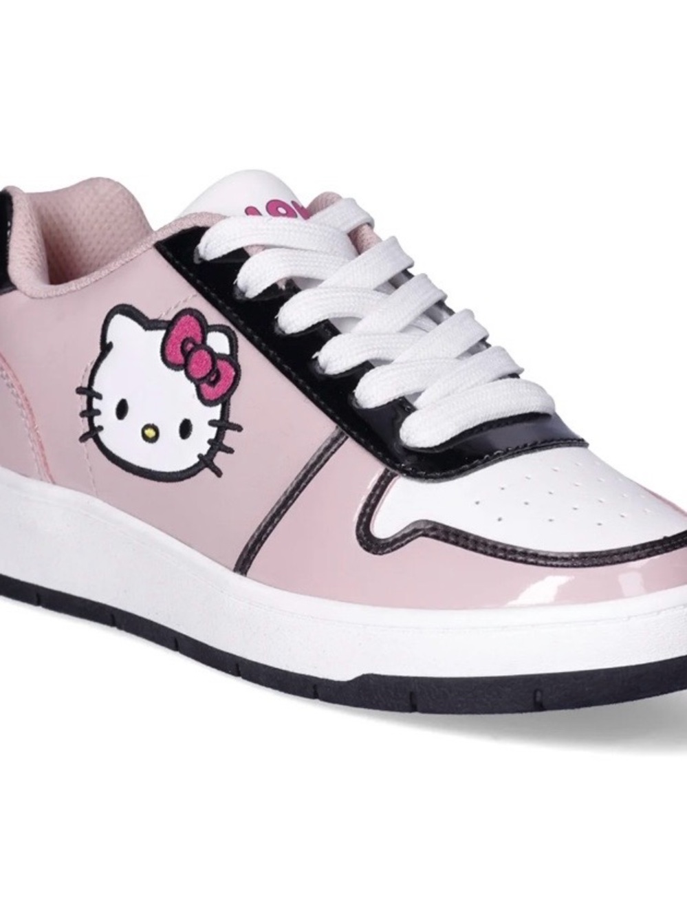 Hello Kitty Pink, White & Black Low-Top Sneaker